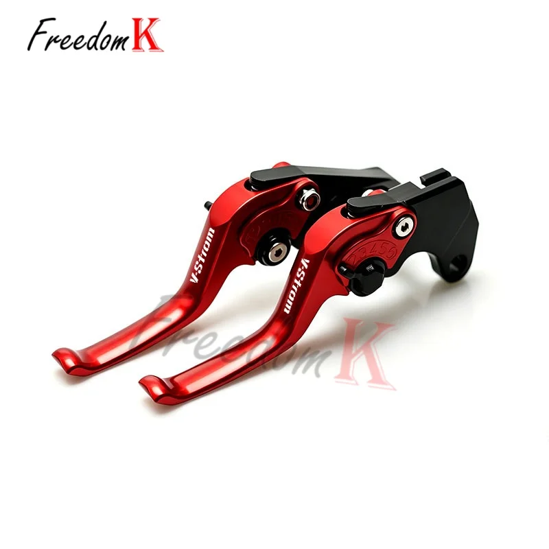 For DL650 XT V-strom 250 650 1 - Cnc Aluminum Adjustable Brake Clutch Levers 评论和价格