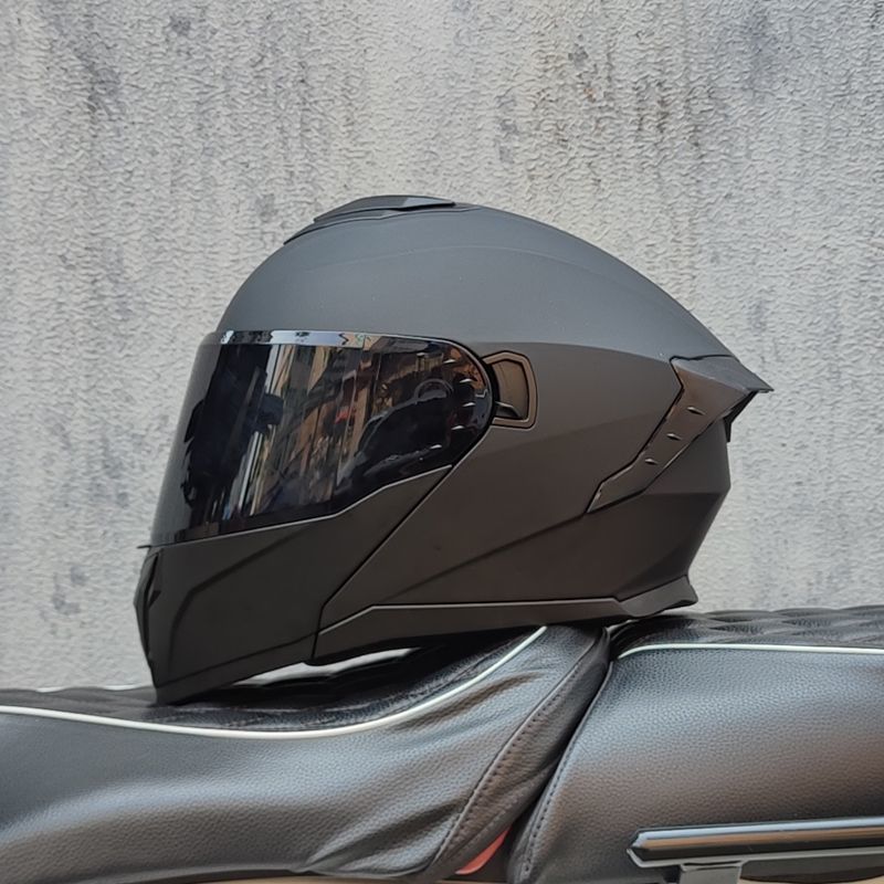 Unisex Full Face Motorcycle Ra - Dual Visor Motorcycle Racing Helmet 评论和价格