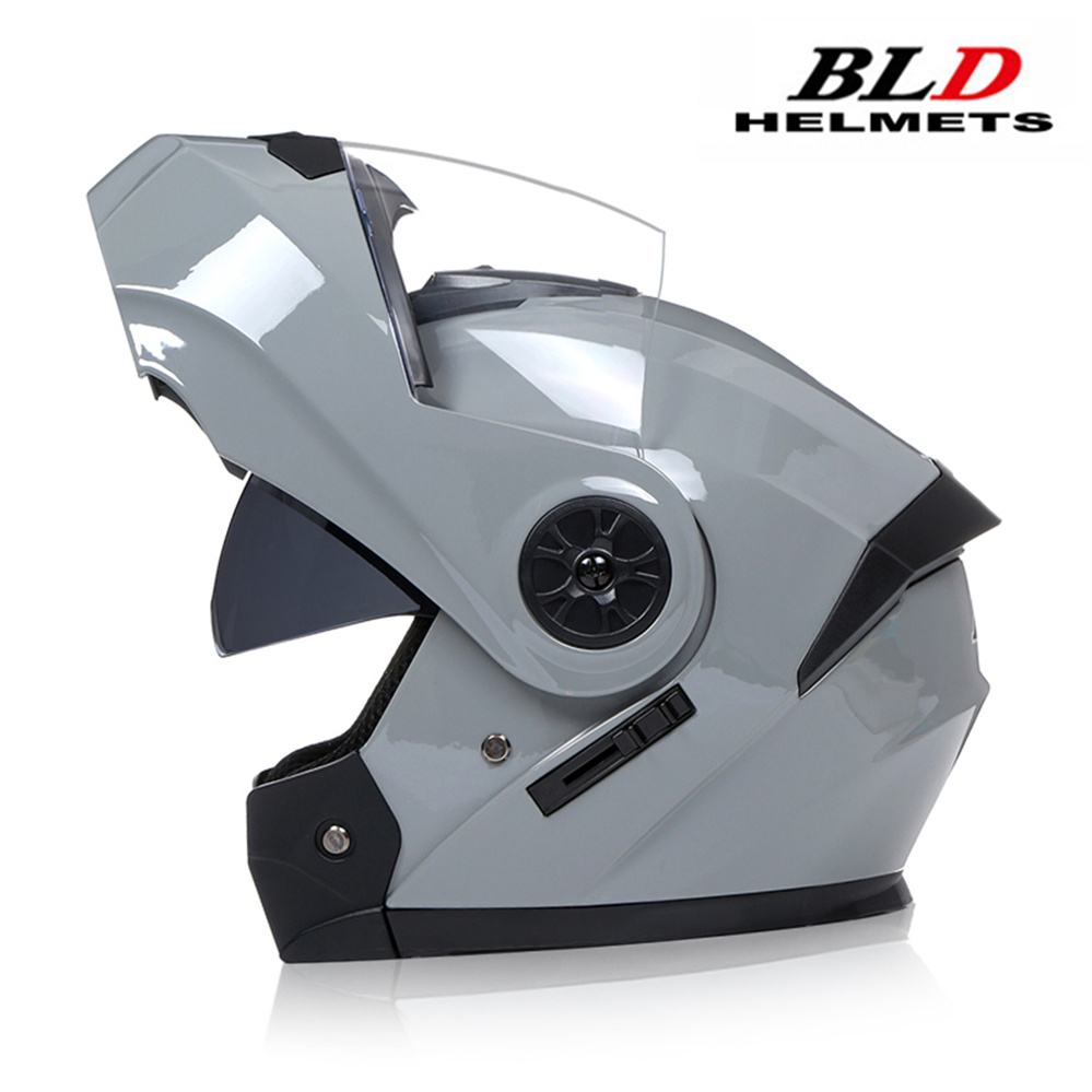 Modular Double Lens Motorcycle - Full Face Motorcycle Helmet With Bluetooth 评论和价格