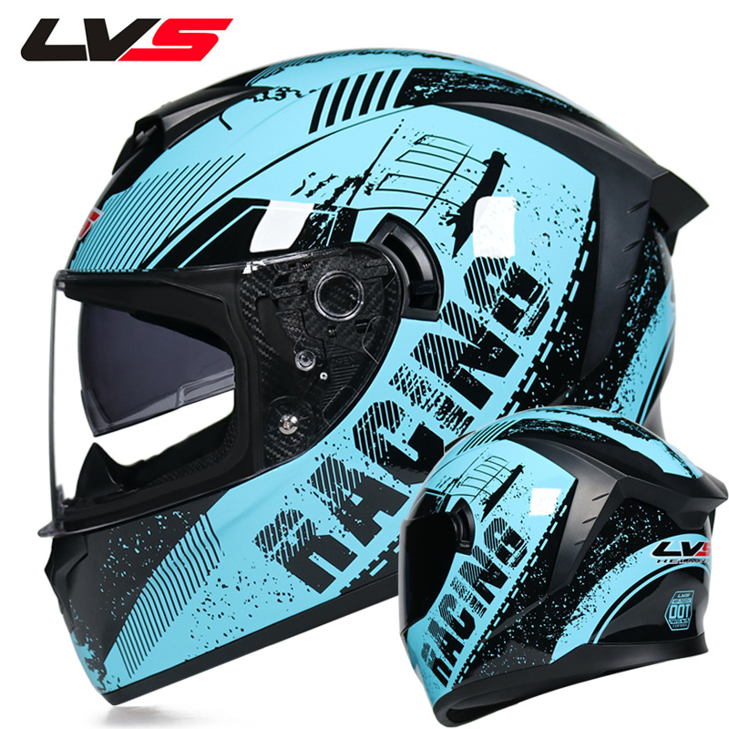 LVS Motorcycle Helmet Full Fac - Full Face Motorcycle Helmet With Bluetooth 评论和价格